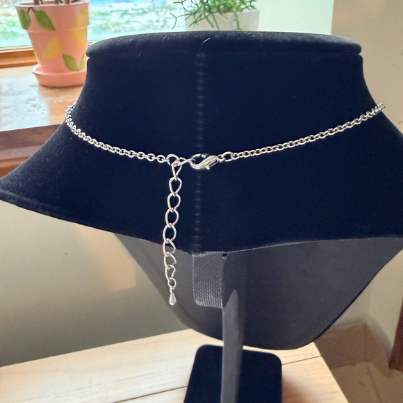 Sterling Silver & Pearl Pendant Necklace - Picture 8 of 15